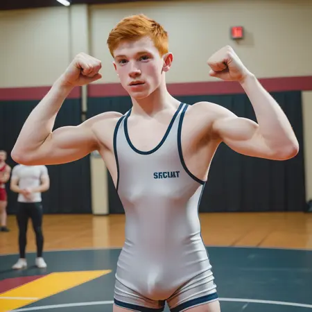 Male Wrestling Singlets XL