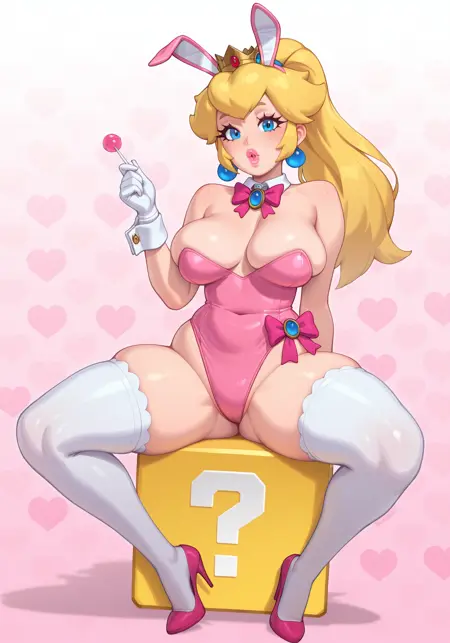 Princess Peach - RizDraws style