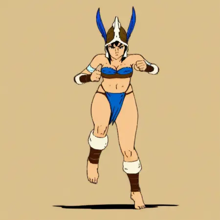 lady gladiator 1 from shadow of rome