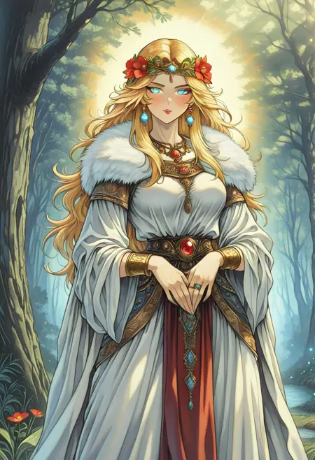 Fantasy Slavic Woman