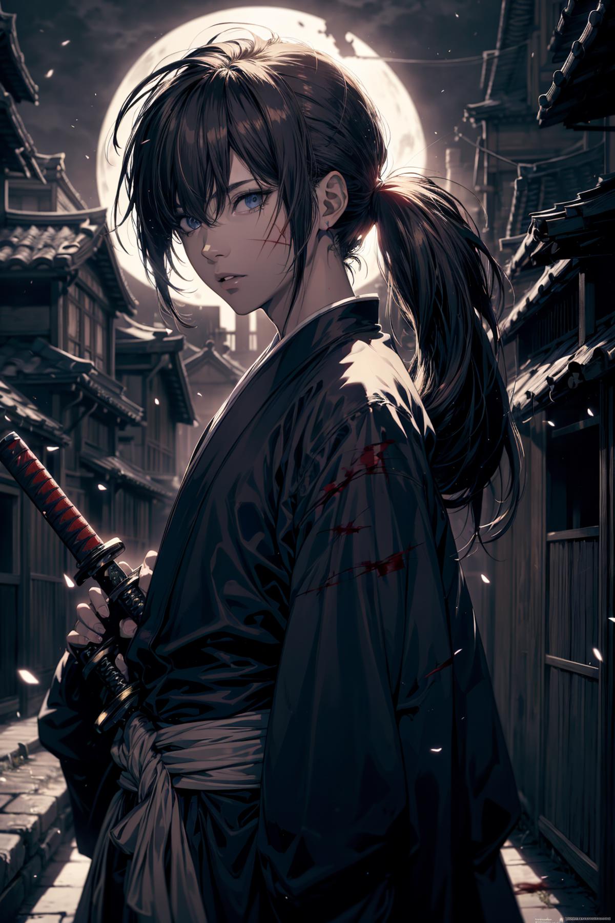 Kenshin Himura (Rurouni Kenshin) image by barusu07