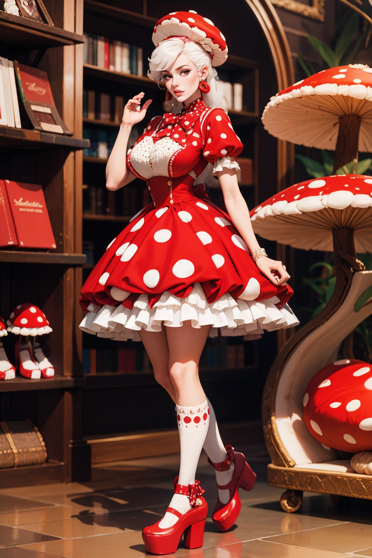 Mushroom Dress image by freckledvixon