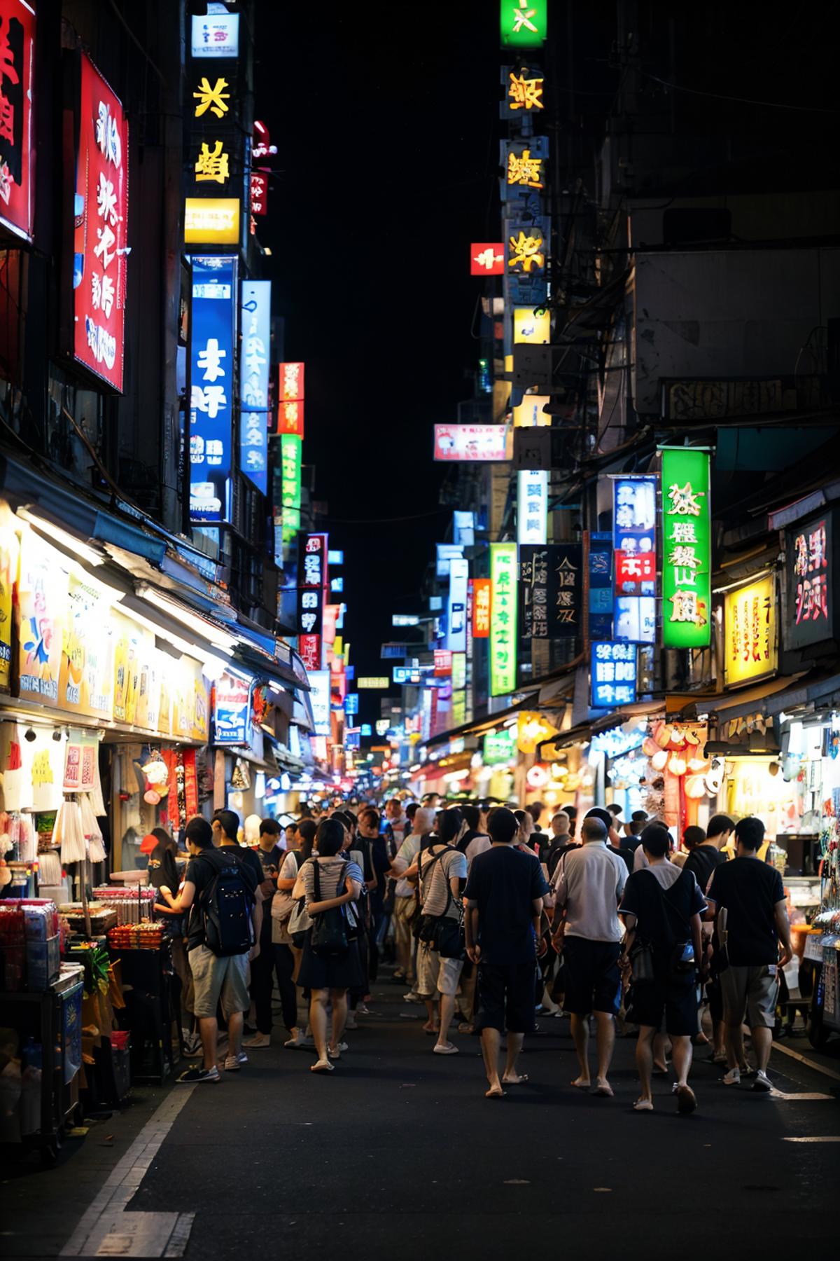 Shijing Night Market image by ruanyi