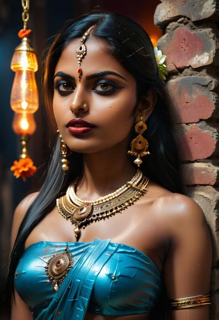 RAW photo, beautiful, realistic, earrings, indian dress, bracelet, dark-skinned female, jewelry, posing, brown eyes, deepti grishma, rock, tattoo, necklace, Deepti Grishma, Beautiful, curvy, female, Indian girl, ancient indian temple background, flowers in background.
high quality, 8K Ultra HD, beautiful and sexy Bioluminescent woman with a slim figure, beautiful flowing flowers, full depth of field and realistic textures, colorful, atmospheric haze, Film grain, cinematic film still, highly detailed, high budget, cinemascope, moody, epic, OverallDetail, gorgeous, 2000s vintage RAW photo, photorealistic, candid camera, color graded cinematic, eye catchlights, atmospheric lighting, imperfections, natural, shallow dof, Deepti Grishma, Beautiful, curvy, female, Indian girl,