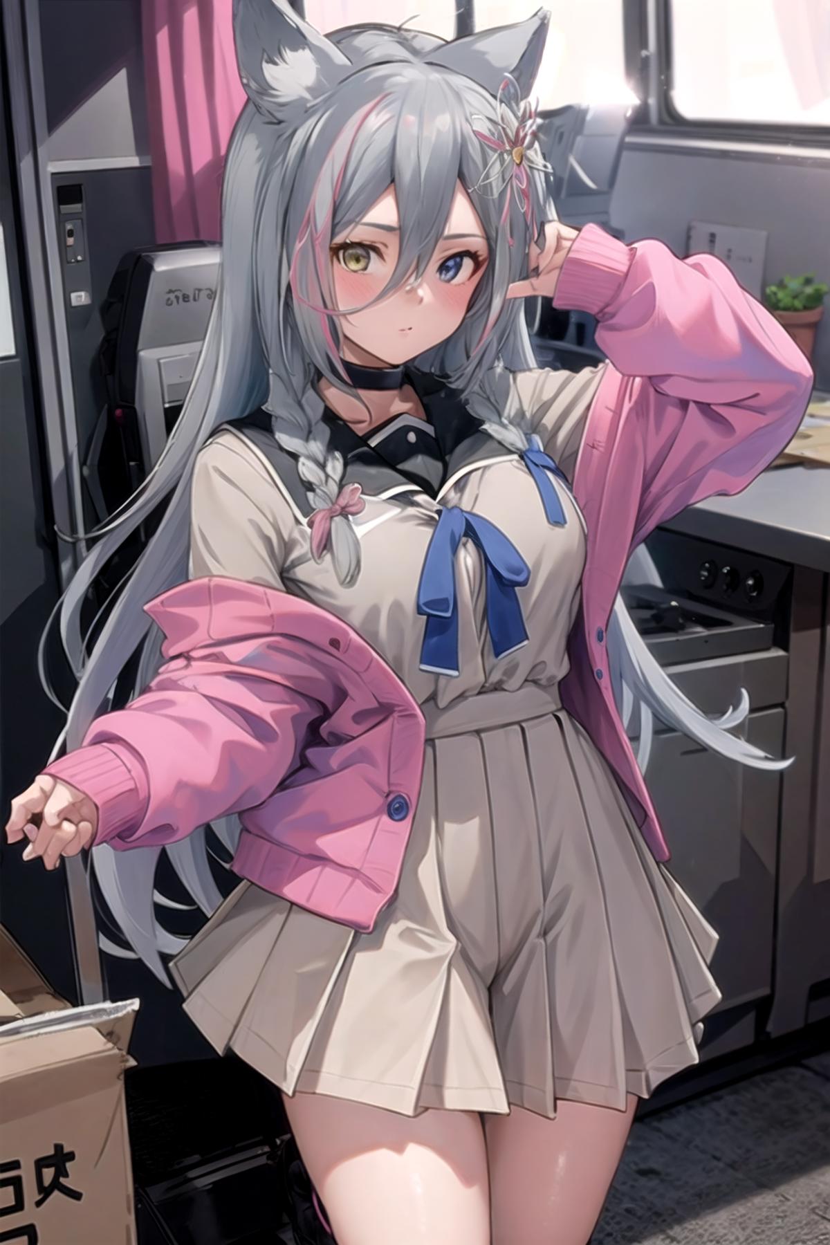 Ronomiya Hinagiku 狼ノ宮ヒナギク | Kemomimi-Refle! けもみみりふれっ！ - v1.0 | Stable  Diffusion LoRA | Civitai