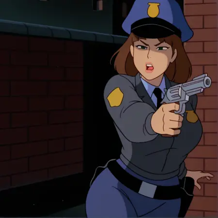 Batman TAS - Police Girl