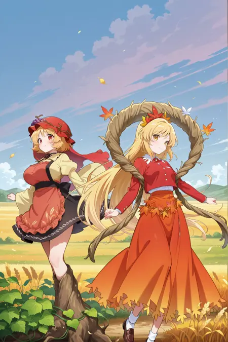 [BONUS] Aki Sisters (Touhou) - 秋姉妹 (東方)