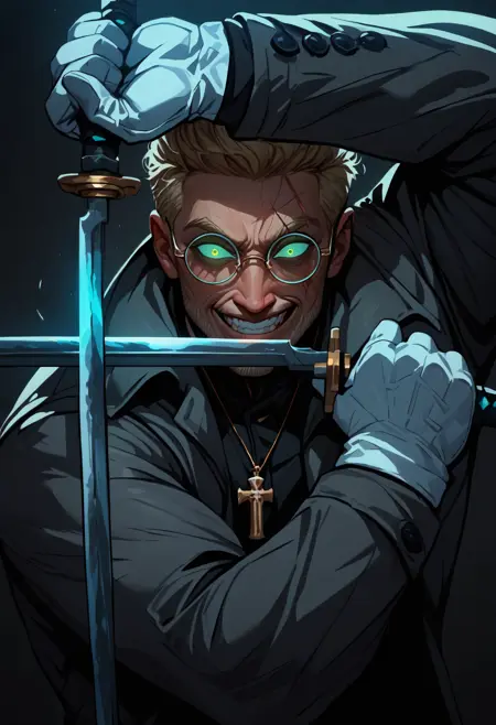 Alexander Anderson's Crossed Swords Pose Concept