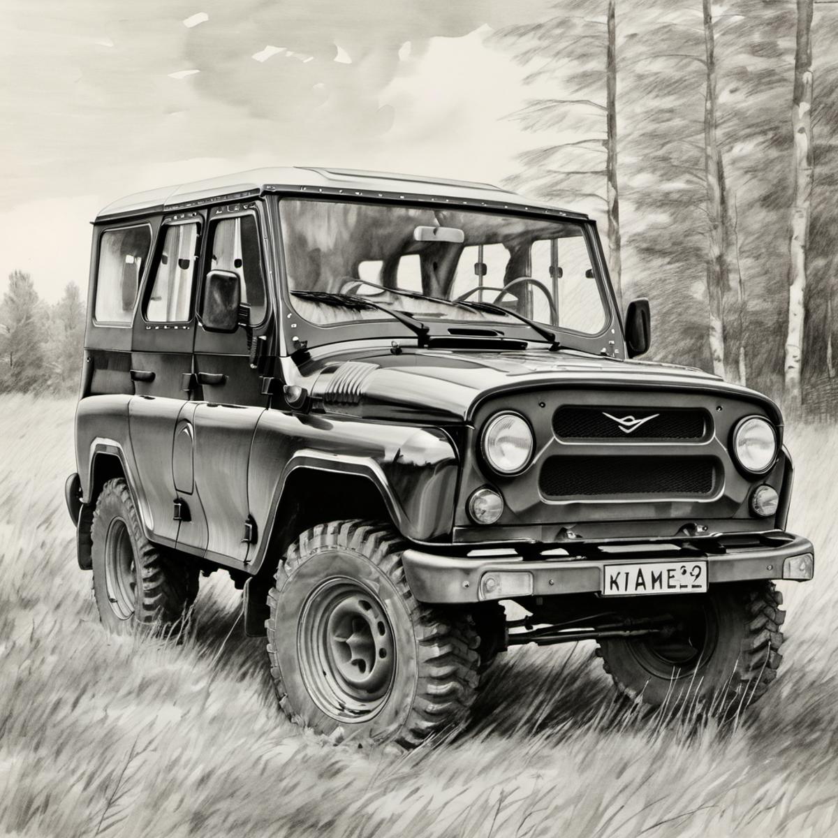 Uaz Hunter by ct0kk image by ct0kk