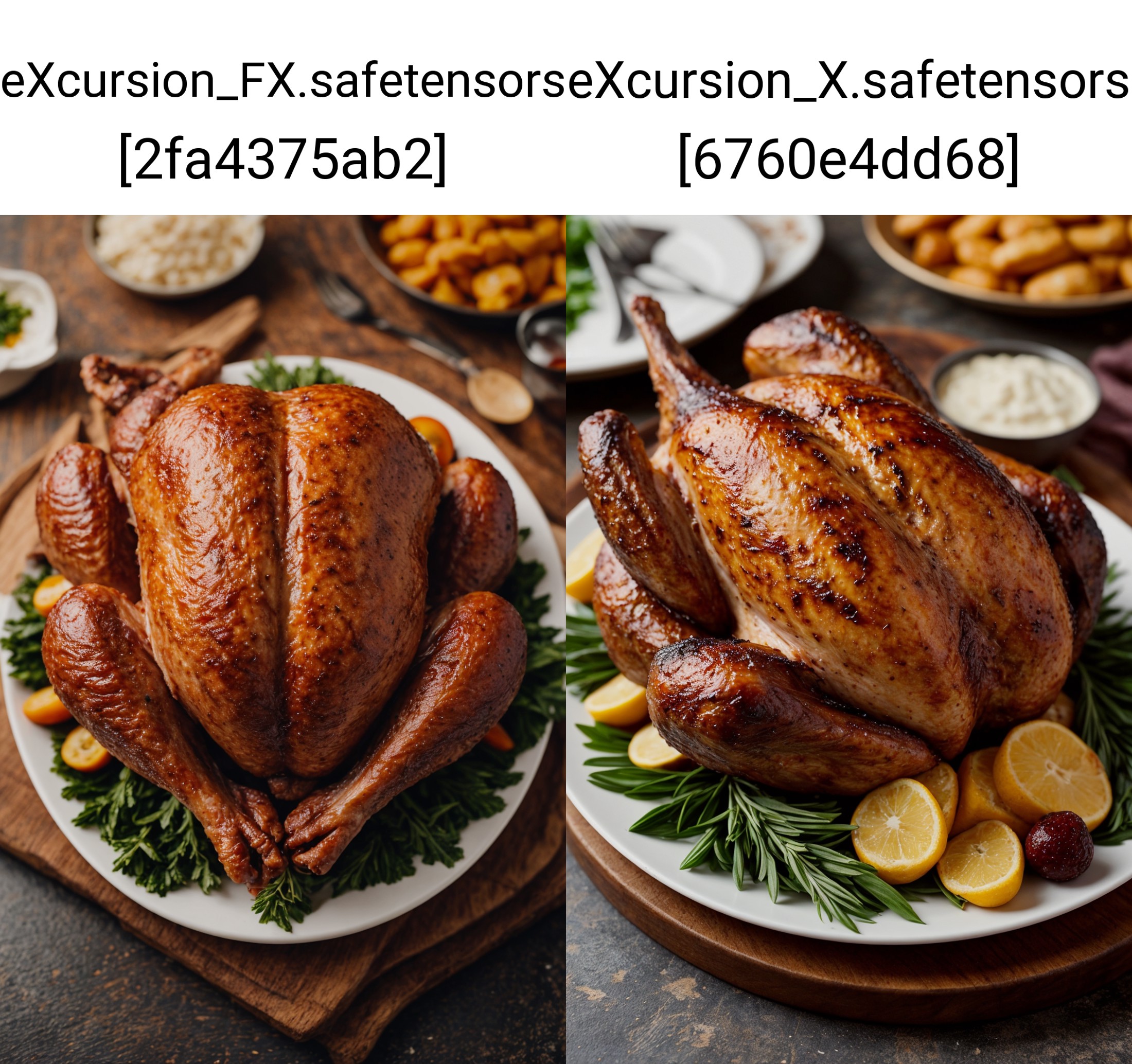 food photography, (close-up roasted turkey, on the table), epic, 4k, ultra,