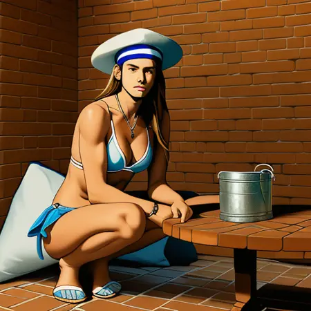 SRC-style-v1 — Sharp Realistic Comic LoRA