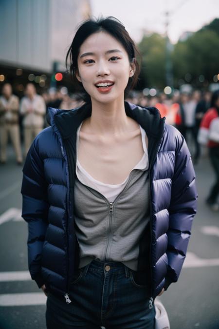 07613-1122979092-1girl idol model depth of field photo film face skinny smile collarbone  teeth movie puffer jacket open mouth crow.jpg