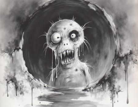 Stephen Gammell Art Style 32dim v1.0