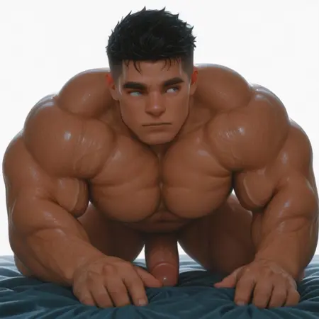 Lie on penis