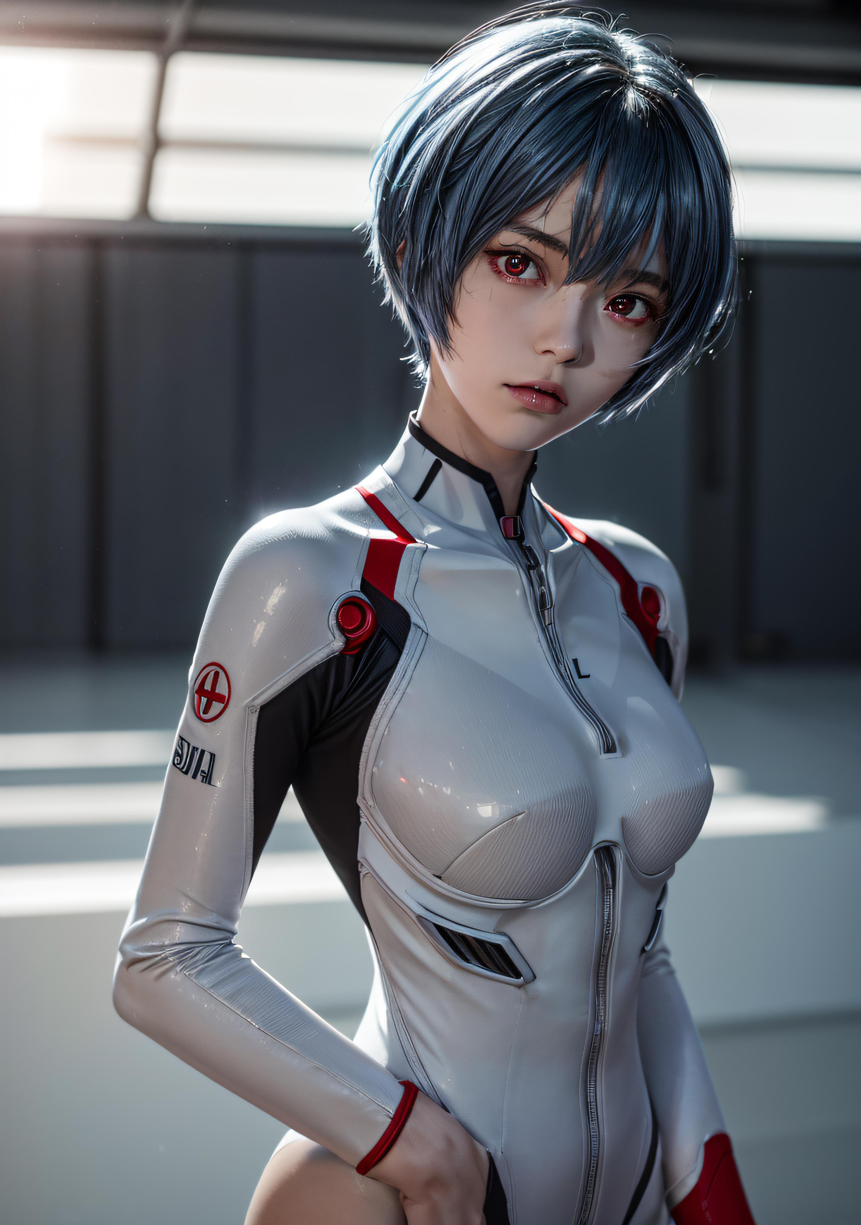 Rei Ayanami (綾波 レイ) - Neon Genesis Evangelion (新世紀エヴァンゲリオン) image by Willians