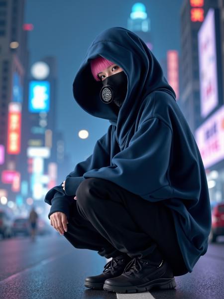 Cyberpunk Chic - Hoodie 02 FLUX FLUX