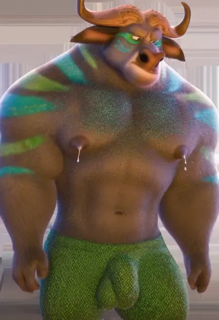 Chief Bogo Dancer Form Zootopia