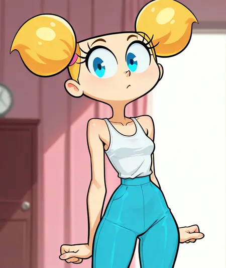 Deedee - dexter's lab ilIustrious (More cartoon accurate style)