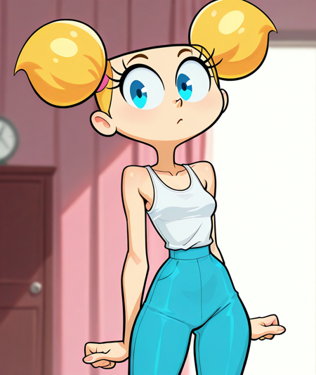 Deedee - dexter's lab ilIustrious (More cartoon accurate style) V1