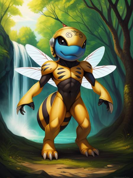 Honeybeemon - ( Digimon Xros Wars 2011 ) Training yiffymix_v37