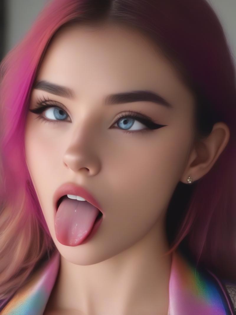 Ahegao (Tongue Out, Cross-eyed) SDXL 1k image by Rifler1