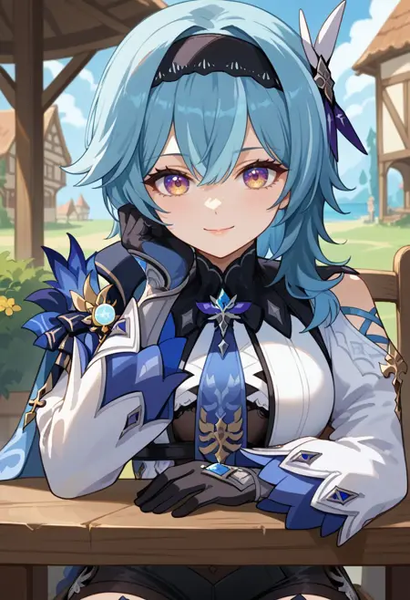 Eula - Genshin Impact - [PonyXL]