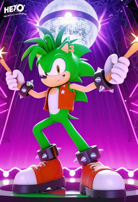 Manic the Hedgehog - Sonic Underground Illustrious
