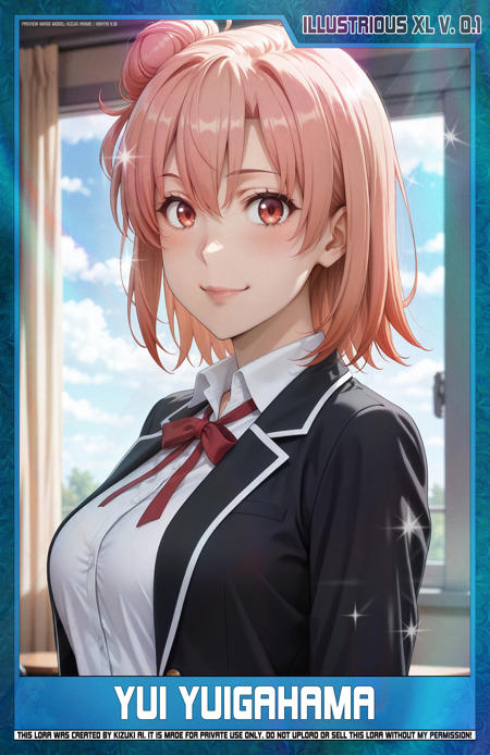 KizukiAi - OreGairu- Yuigahama Yui [Illustrious XL V.0.1] v1.0 [Illustrious V.0.1]