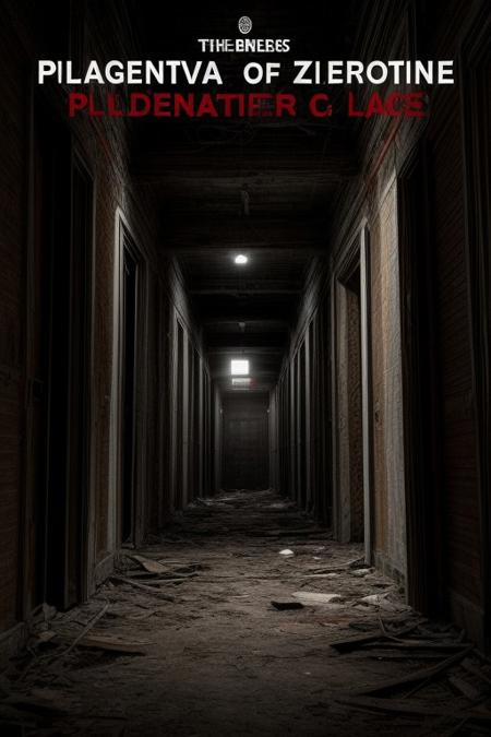 Quarantine Zone of a Plague: Abandoned streets, quarantined individuals, and the desperate search for a cure.