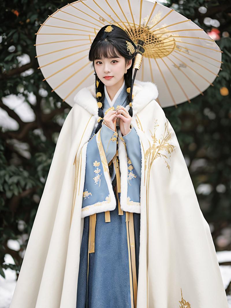 Winter Hanfu - Clothing LoRA image by a0921577576221
