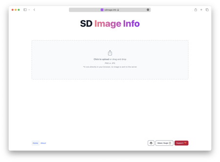 SD Image Info v1.0
