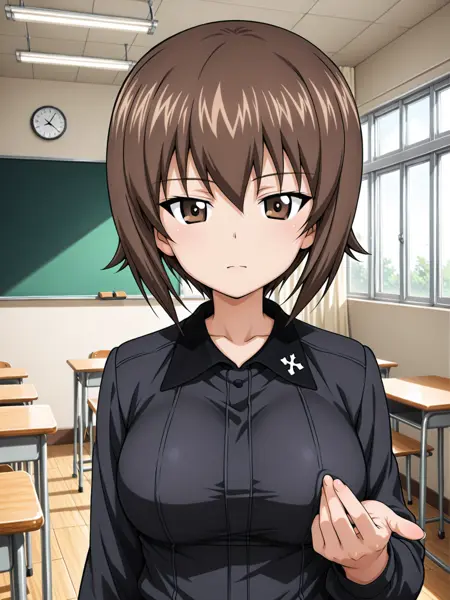 Nishizumi Maho(girls und panzer)