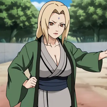 Tsunade (Naruto and Naruto Shippuden) - LoRA PonyXL [NSFW Support]