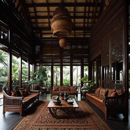 Indonesian style interior design Indonesian style  Indonesian design