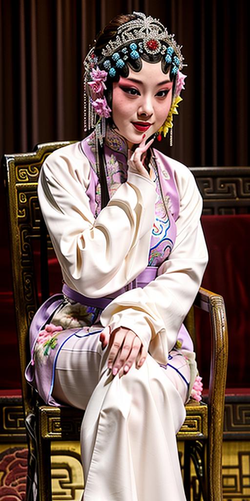 Chinese Peking Opera Danjiao-Real image by fcgtg