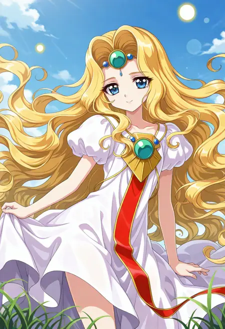 エメロード姫 ( 魔法騎士レイアース ) / Princess Emeraude ( Magic Knight Rayearth ) [illustrious/NoobAI]