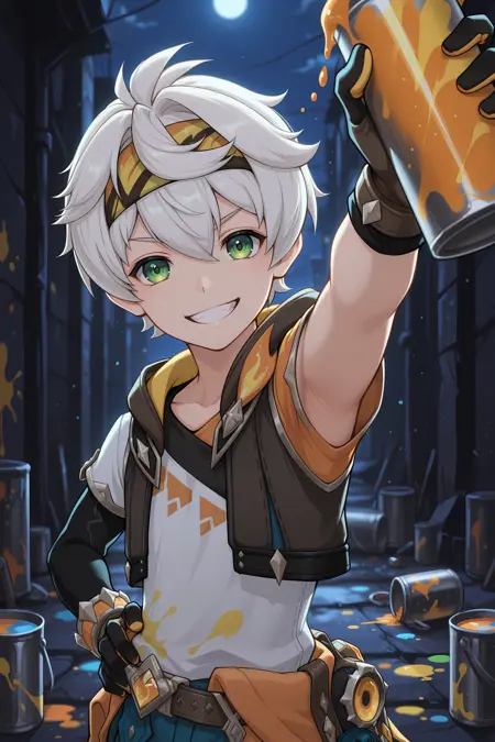 Bennett (Adventures in Blazing Hue) Skin | Genshin Impact
