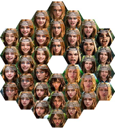 Hexagonal Grid | ComfyUI workflow