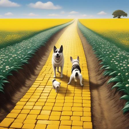 So goodbye yellow brick road
Where the dogs of society howl
You can't plant me in your penthouse
I'm going back to my plough