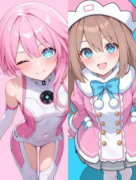 [IL v0.1] Ram/White Sister Ram - Hyperdimension Neptunia Series | ラム 超次元ゲイムネプテューヌ (5+2 costumes)