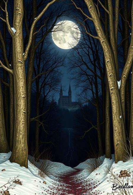 Wild groves, sacred grounds fade to vastness
Mother Moon, cast your spell on these fields
Let the boughs paint ghostly shades on the trail
To a different world Where castle looks out to a valley
Where I'm given all the love that I crave
Not afraid of the rising sun laying bare my brittle soul Cold is the wind
Bringing forth clarity
Time rushing on
And nothing will remain
There's no glory on the last journey home... Looking down from this pure cope of heaven
Onto an ocean of white that drowns
All the noise and decree
And the craze in empty eyes
Wide-eyed I'm lost in my imagination:
A dream of love
I've got to suffocate while I keep on waiting
For the hour I'll be called to realize
And see it all before my eyes
The sky is crawling down the mound
Into the deadwood on the ground
They say
Wide-eyed I'm lost in my imagination:
A dream of love
I've got to suffocate while I keep on waiting
For the hour I'll be called to realize
And see it all before my eyes
The sky is crawling down the mound
Into the deadwood on the ground
They say
A fire in the dark for the fool's gonna find his way
Gonna run and never get away
Is it love that glows in fiery alignment ?
Starry-eyed ? Maybe living a lie ?