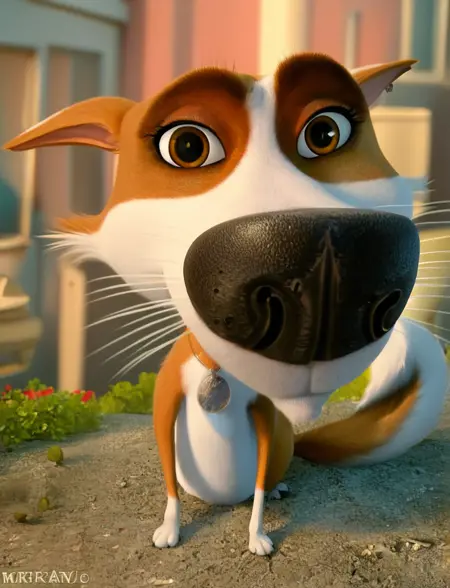 Strelka from "Space dog"