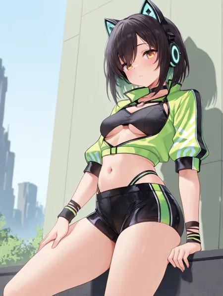 soulworker / street runner costume 街跑者 (sports outfit)