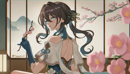 Soft-Light Semi-Painterly Anime Style/日系柔光半厚涂风格(NetaLumina)