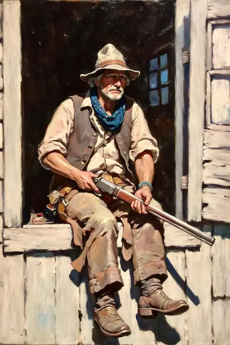 Into the Wild: Frontiersmen, Cowboys (and Pirates) Frank Schoonover Illustration Style