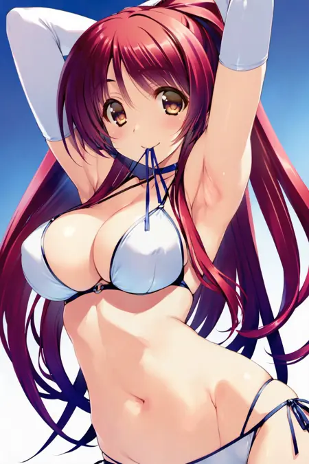 [XL] Leaf (AQUAPLUS) Amaduyu Tatsuki/甘露树+Mitsumi Misato/三实美里+Takeshi Nakamura/中村毅 《ToHeart2》- Artist Style