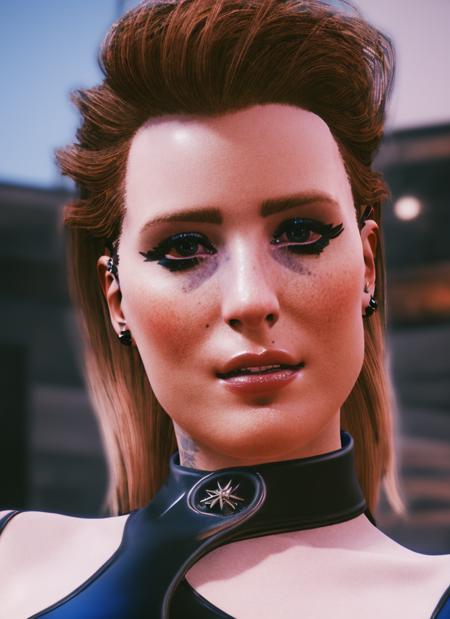 professional photograph of sks woman as ((dominatrix)), ((detailed face)), (High Detail), Sharp, 8k, ((bokeh))