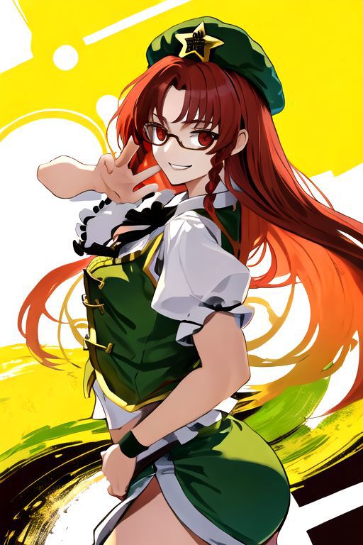 hong meiling (touhou) 红美玲 东方project image by TK31