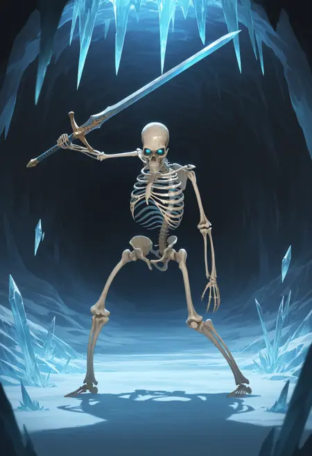 Human skeleton [IllustriousXL]