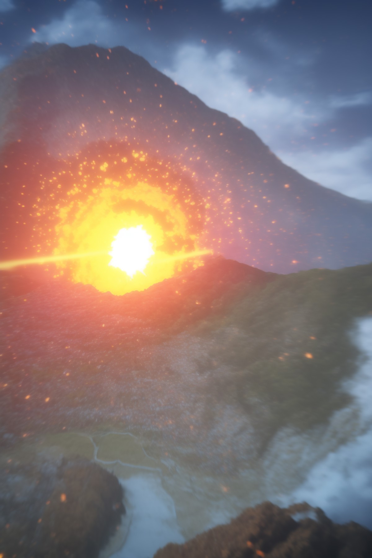 <lora:Bakuen_explosion:0.7> explosion, ((intricate details))